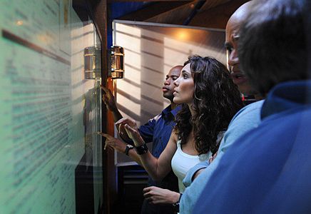 LL Cool J, Adam Jamal Craig, and Daniela Ruah in NCIS: Los Angeles (2009)