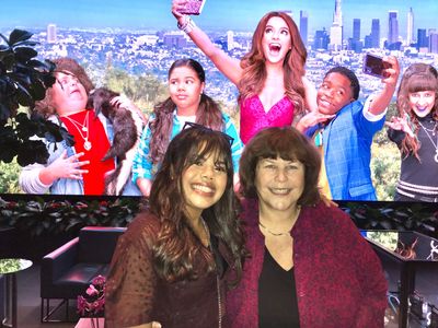 Alison Fernandez with Producer, Writer, and Showrunner Pamela Eells