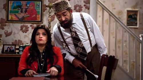 Nina Wadia and Adil Ray in Citizen Khan (2012)