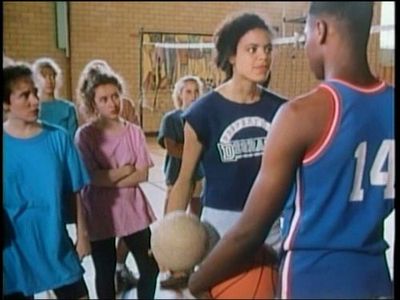 Angela Deiseach, Maureen Deiseach, Anais Granofsky, and Amanda Cook in Degrassi High (1987)