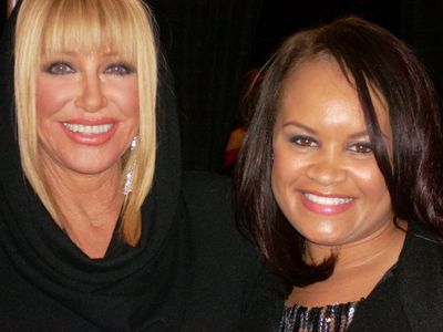 NEW YORK, NY - FEBRUARY 09: Actress Stacy Arnell & Suzanne Sommers attends the Heart Truth's Red Dress Collection 2011 d