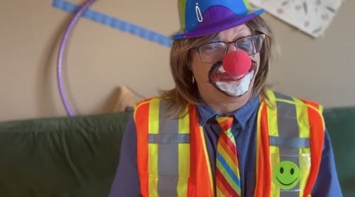 Warren Dean Fulton as Kippy Clown in Doll Shark