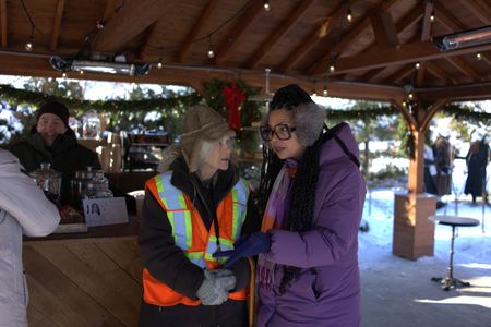 Tamara Brown and Clare Coulter in Three Pines (2022)