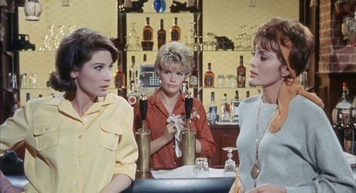 Gail Hire and Charlene Holt in Red Line 7000 (1965)