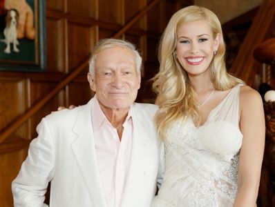 Hugh Hefner and Kennedy Summers