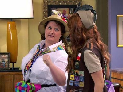 Lauren Pritchard and Debby Ryan in Jessie (2011)