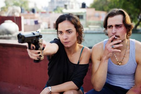 Alice Braga and Jon-Michael Ecker in Queen of the South (2016)