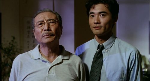 Winston Chao and Sihung Lung in The Wedding Banquet (1993)