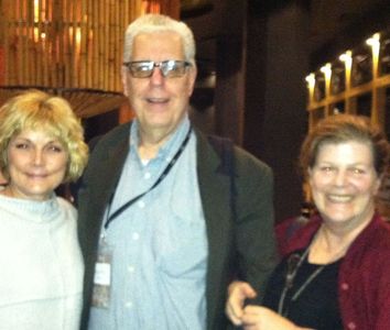 Bev Leech, Bob Verini (Variety) and Casey Kramer at the AFI Fest 2012