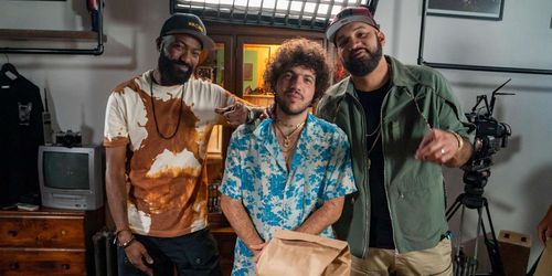 Benny Blanco, The Kid Mero, and Desus Nice in Desus & Mero: Mad Habitat (2021)