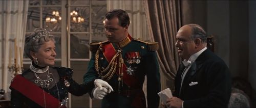 Ivan Desny, Helen Hayes, and Akim Tamiroff in Anastasia (1956)