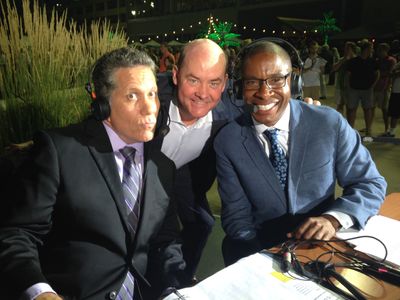 INDIANA DERBY TELECAST FOR THE CW W/ PETER LURIE, DAVID KOECHNER & ANTHONY CALHOUN