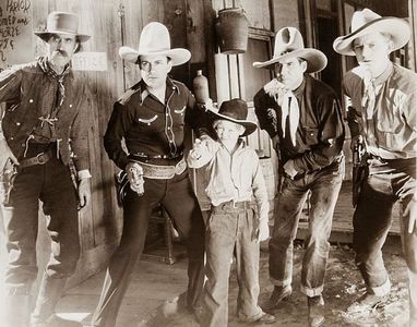 Cope Borden, Oscar Gahan, Nelson McDowell, Jim Oates, and Jack Perrin in Texas Jack (1935)