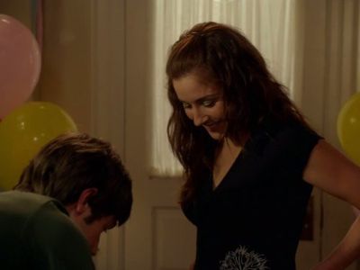 Tyron Leitso and Erin Karpluk in Being Erica (2009)