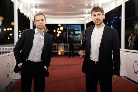 Fran Morcillo and Nacho Álvarez at San Sabastian Film Festival 2020