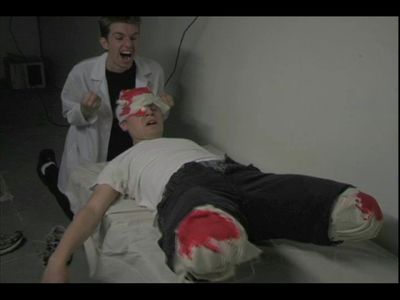 Still of Erik A. Williams and Joe Hammerstone in Scalpel (2008)