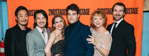 Opening Night for 'Cardinal' starring Adam Pally, Anna Chlumksy, Eugene Young, Becky Ann Baker, Alex Hurt, Stephen Park