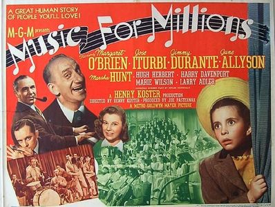 June Allyson, Jimmy Durante, Larry Adler, Tanis Chandler, Linda Deane, José Iturbi, Danna McGraw, Sybil Merritt, Margare