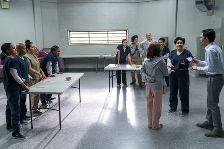 Taryn Manning, Besanya Santiago, Mike Cabellon, Daniella De Jesús, and Phumzile Sitole in Orange Is the New Black (2013)