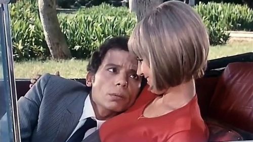 Mervat Amin and Adel Emam in Searching for a Scandal (1973)