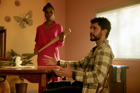 Shanola Hampton and Christopher Bencomo in Found (2023)