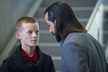 Casper Crump and Cory Gruter-Andrew in DC's Legends of Tomorrow (2016)