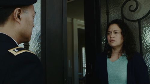 Still of Raymund C. King and CC Castillo in Missing Peace.