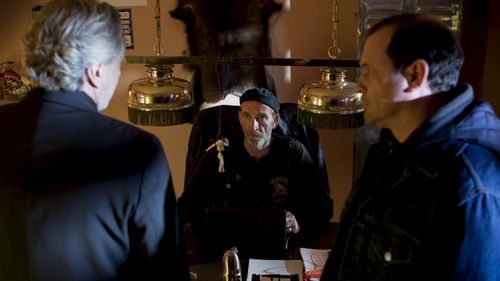 Jochen Nickel, Michel Guillaume, and Gerd Silberbauer in SOKO: Der Prozess (2013)