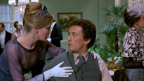 Karen Dotrice and Robert Powell in The Thirty Nine Steps (1978)