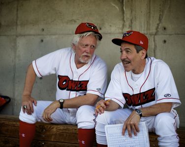 Bruce Davison and Larry Thomas in 108 Stitches (2014)