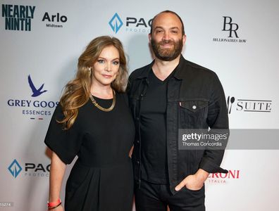 TRIBECA FILM FESTIVAL NEW YORK, NEW YORK - JUNE 13, 2021: Leah Loftin and Nathan Halpern attend the 