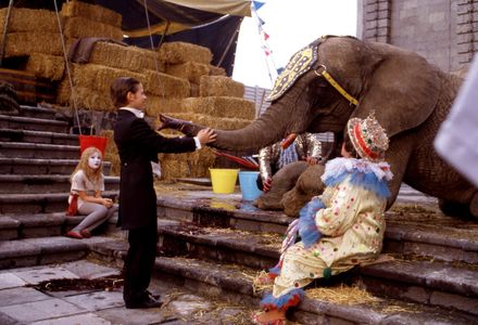 Adan Jodorowsky and Faviola Elenka Tapia in Santa Sangre (1989)