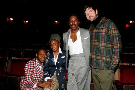 Colman Domingo, Nicholas Braun, Janicza Bravo, and Jeremy O. Harris