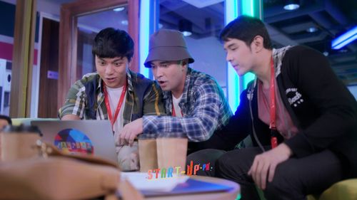 Royce Cabrera, Boy 2 Quizon, and Jeric Gonzales in Start-Up Ph (2022)