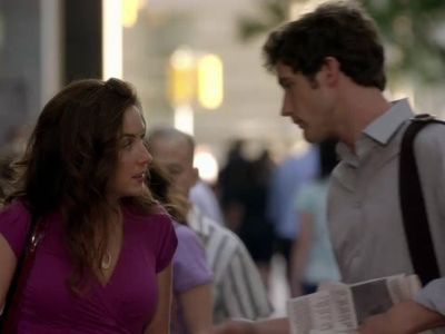 Tyron Leitso and Erin Karpluk in Being Erica (2009)