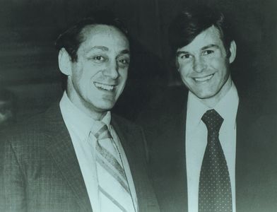 Harvey Milk and Dan White in The Times of Harvey Milk (1984)