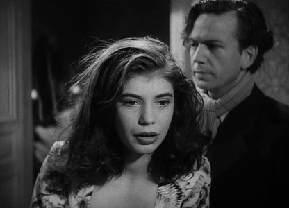 Margit Carlqvist and Stig Olin in To Joy (1950)