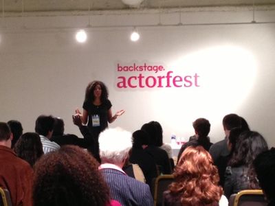 Actorfest - Backstage event