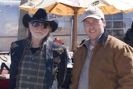 Willie Nelson and Rodney Carrington in Beer for My Horses (2008)