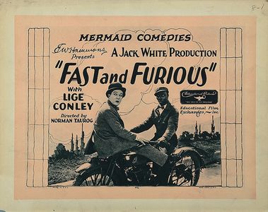 Spencer Bell and Lige Conley in Fast and Furious (1924)