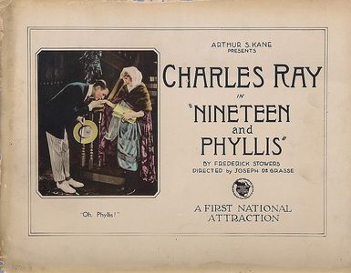 Clara Horton and Charles Ray in Nineteen and Phyllis (1920)