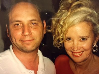 Wayne Keeley with Sally Kirkland