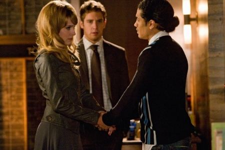 Rick Gonzalez, Bret Harrison, and Jenny Wade in Reaper (2007)