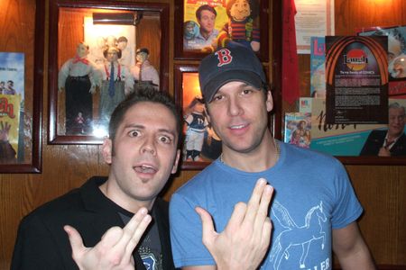 Dan Lawler and Dane Cook, Laugh Factory, L.A., CA -