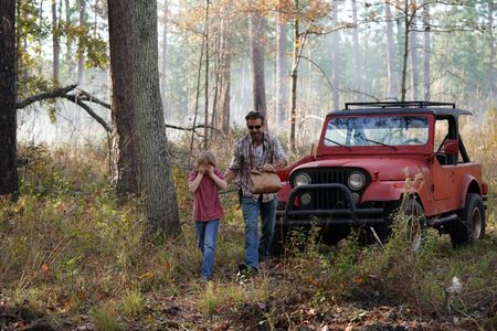 Dennis Quaid and Christian Convery in The Tiger Rising (2022)