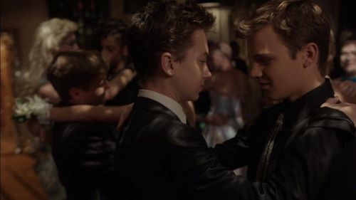 Gavin MacIntosh and Hayden Byerly in The Fosters (2013)