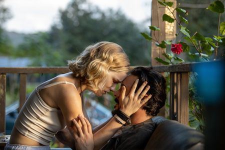 Jack Huston and Willa Fitzgerald in Savage Salvation (2022)