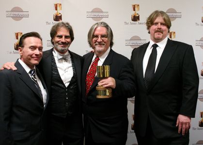 Matt Groening, John DiMaggio, David Silverman, and Billy West