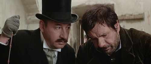 Michel Galabru and Philippe Noiret in The Judge and the Assassin (1976)