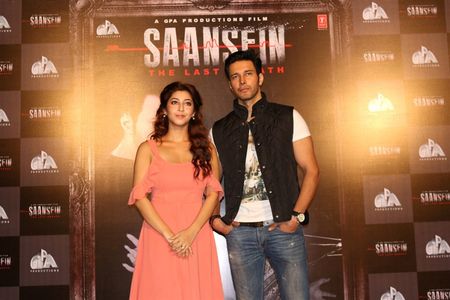 Rajneesh Duggal and Sonarika Bhadoria at an event for Saansein: The Last Breath (2016)